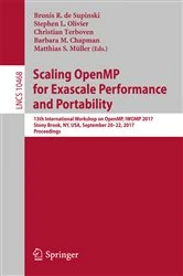 Book cover of Scaling OpenMP for Exascale Performance and Portability by Bronis R. de Supinski