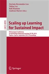 Book cover of Scaling up Learning for Sustained Impact by Davinia Hernández-Leo
