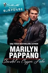Book cover of Scandal in Copper Lake by Marilyn Pappano