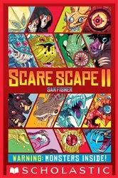Book cover of Scare Scape: The Midnight Door by Sam Fisher