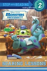 Book cover of Scaring Lessons (Disney/Pixar Monsters University) by Susan Amerikaner