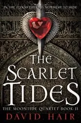 Book cover of Scarlet Tides by David Hair