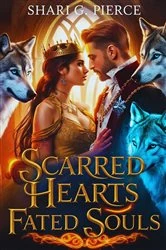 Book cover of Scarred Hearts Fated Souls by Shari G. Pierce