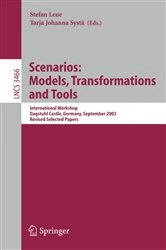 Book cover of Scenarios: Models, Transformations and Tools by Stefan Leue