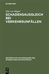 Book cover of Schadensausgleich bei Verkehrsunfällen by Eike von Hippel