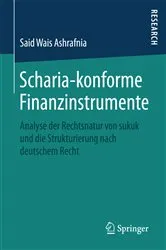 Book cover of Scharia-konforme Finanzinstrumente by Said Wais Ashrafnia