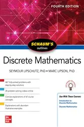 Book cover of Schaum's Outline of Discrete Mathematics, Fourth Edition (4th ed.) by Seymour Lipschutz