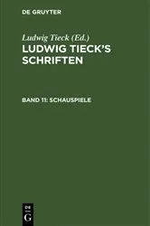 Book cover of Schauspiele by Ludwig Tieck