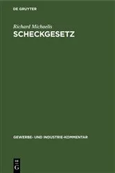 Book cover of Scheckgesetz by Unknown