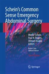 Book cover of Schein's Common Sense Emergency Abdominal Surgery (3rd ed.) by Robert Lane