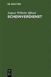 Book cover of Scheinverdienst by August Wilhelm Iffland