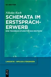 Book cover of Schemata im Erstspracherwerb by Nikolas Koch