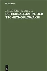 Book cover of Schicksalsjahre der Tschechoslowakei by Nikolaus Lobkowicz