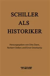 Book cover of Schiller als Historiker by Otto Dann