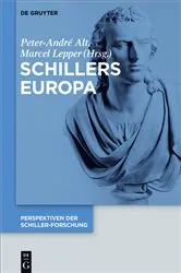 Book cover of Schillers Europa by Peter-André Alt
