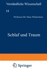 Book cover of Schlaf und Traum by Hans Winterstein