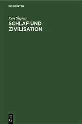 Book cover of Schlaf und Zivilisation by Unknown