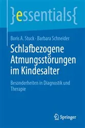 Book cover of Schlafbezogene Atmungsstörungen im Kindesalter by Boris A. Stuck