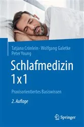 Book cover of Schlafmedizin 1x1 (2nd ed.) by Tatjana Crönlein
