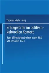 Book cover of Schlagwörter im politisch-kulturellen Kontext by Thomas Niehr