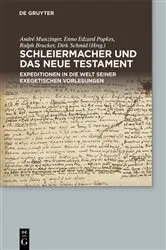 Book cover of Schleiermacher und das Neue Testament by André Munzinger