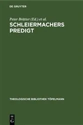 Book cover of Schleiermachers Predigt (2nd ed.) by Unknown