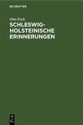 Book cover of Schleswig-Holsteinische Erinnerungen by Otto Fock