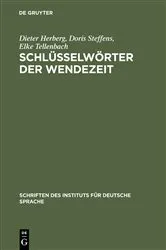 Book cover of Schlüsselwörter der Wendezeit by Dieter Herberg