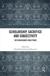 Book cover of Scholarship, Sacrifice and Subjectivity by Hannah Crawforth