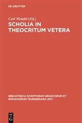 Book cover of Scholia in Theocritum vetera by Carl Wendel