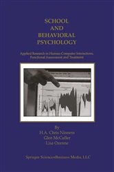 Book cover of School and Behavioral Psychology by H.A. Chris Ninness