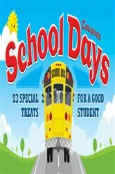 Book cover of School Days Coupons by Sourcebooks