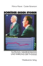 Book cover of Schröder gegen Stoiber by Marcus Maurer