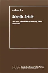 Book cover of Schreib-Arbeit by Andreas Erb