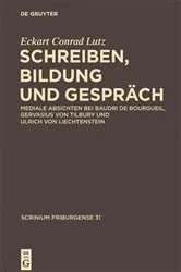 Book cover of Schreiben, Bildung und Gespräch by Eckart Conrad Lutz