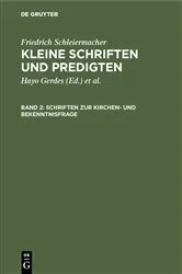 Book cover of Schriften zur Kirchen- und Bekenntnisfrage by Hayo Gerdes
