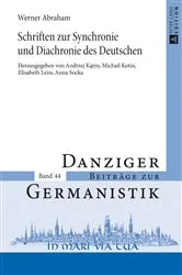 Book cover of Schriften zur Synchronie und Diachronie des Deutschen by Andrzej Katny