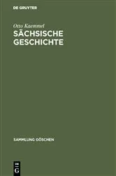 Book cover of Sächsische Geschichte by Otto Kaemmel