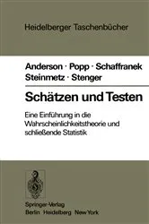 Book cover of Schätzen und Testen by O. Anderson