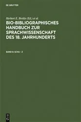 Book cover of Schu – Z by Herbert Brekle