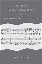 Book cover of Schubert's Instrumental Music and Poetics of Interpretation by René Rusch