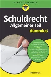 Book cover of Schuldrecht Allgemeiner Teil für Dummies by Tobias Huep