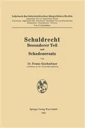 Book cover of Schuldrecht Besonderer Teil und Schadenersatz by Franz Gschnitzer