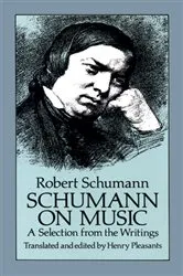 Book cover of Schumann on Music by Robert Schumann