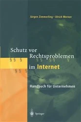 Book cover of Schutz vor Rechtsproblemen im Internet by Jürgen Zimmerling