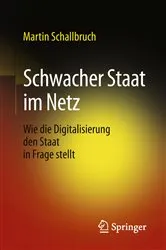 Book cover of Schwacher Staat im Netz by Martin Schallbruch