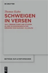 Book cover of Schweigen in Versen by Thomas Kuhn