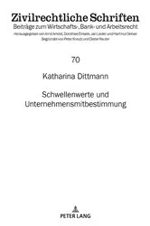 Book cover of Schwellenwerte und Unternehmensmitbestimmung by Hartmut Oetker