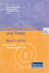 Book cover of Schwerpunkt: Wahlkampf im Netz by Alexander Siedschlag