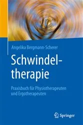 Book cover of Schwindeltherapie by Angelika Bergmann-Scherer